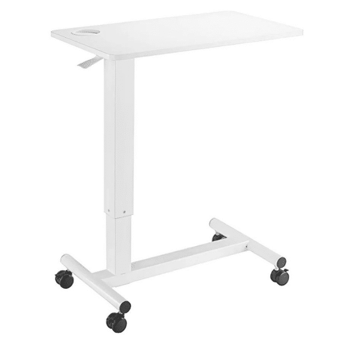 LUMI pakeliamas stalas 71×40 cm (baltas)