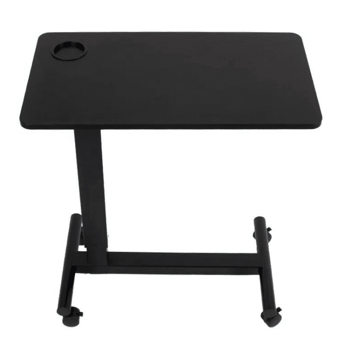 LUMI pakeliamas stalas 71×40 cm (juodas)